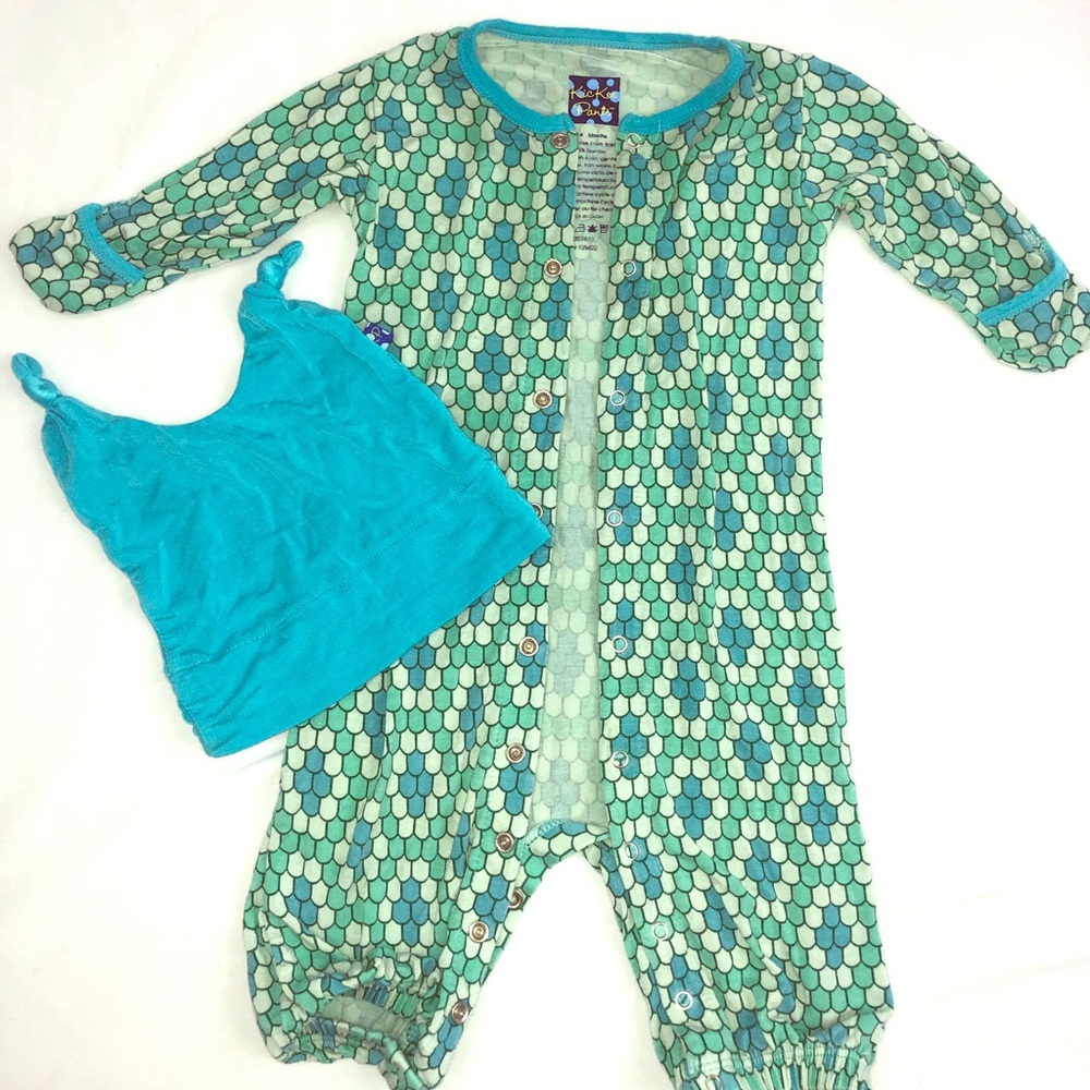 Kickee pants mermaid set